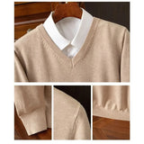 Simão - Pullover em V para Homens