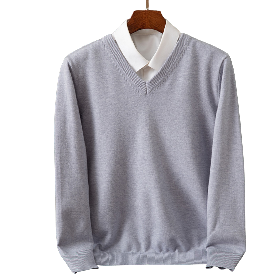Simão - Pullover em V para Homens