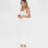 Maribel - Vestido Médio decote quadrado