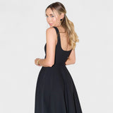 Maribel - Vestido Médio decote quadrado