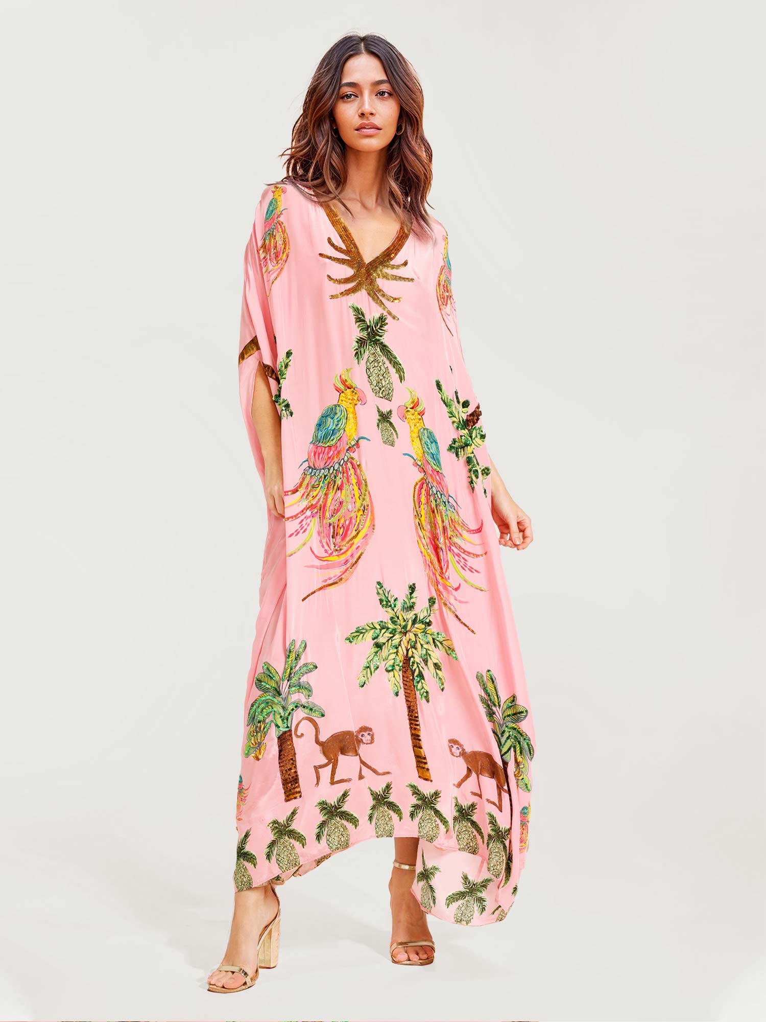 Alessandra - Vestido Longo Estampado