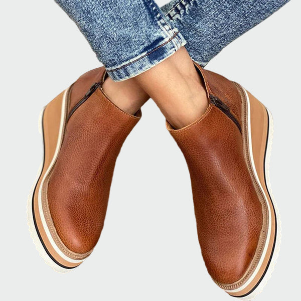 Francisca - Botins de Couro Inkas