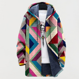 Mia - Sweatshirt com padrão geométrico