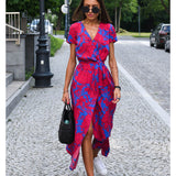 Amélia - Vestido Médio Floral