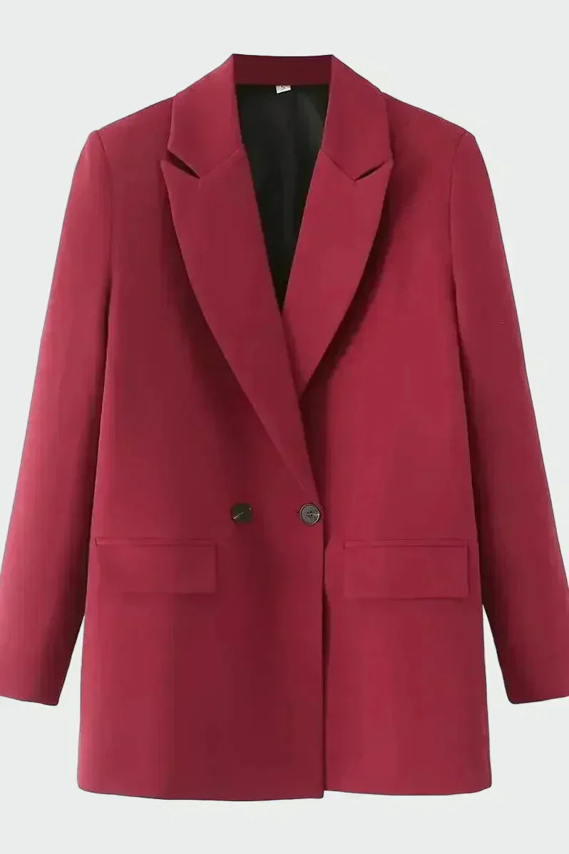 Tânia - Casaco Oversized com Linha Moderna