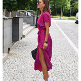 Amélia - Vestido Médio Floral