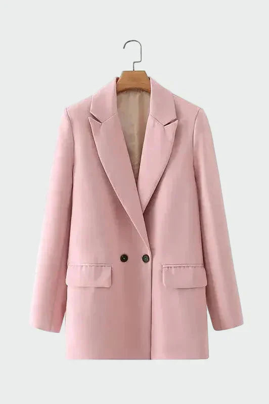 Tânia - Casaco Oversized com Linha Moderna