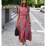 Amélia - Vestido Médio Floral