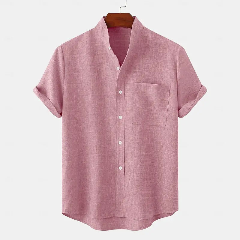 Francisco - Camisa Casual de Linho