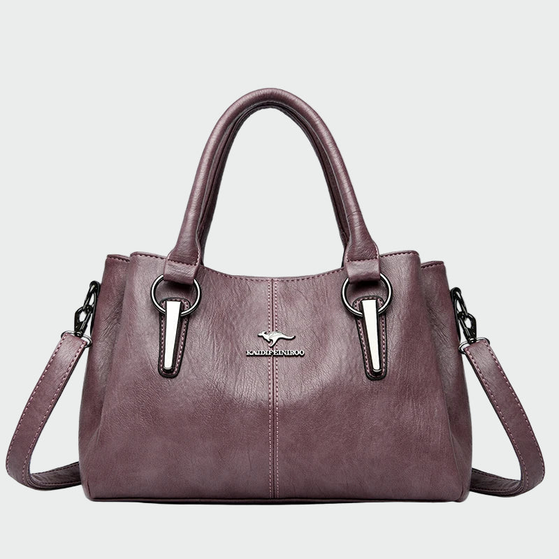 Leonor - Bolsa de ombro elegante atemporal