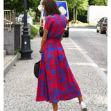 Amélia - Vestido Médio Floral