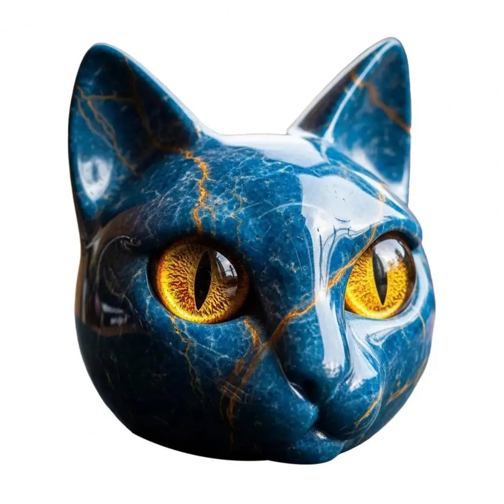 Gato - Escultura Luxuosa e Mística