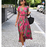 Amélia - Vestido Médio Floral