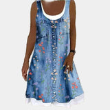 Vera - Vestido de Jeans Macio e Elegante
