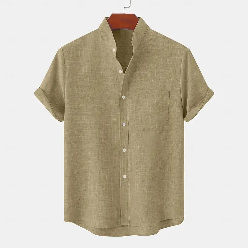 Francisco - Camisa Casual de Linho