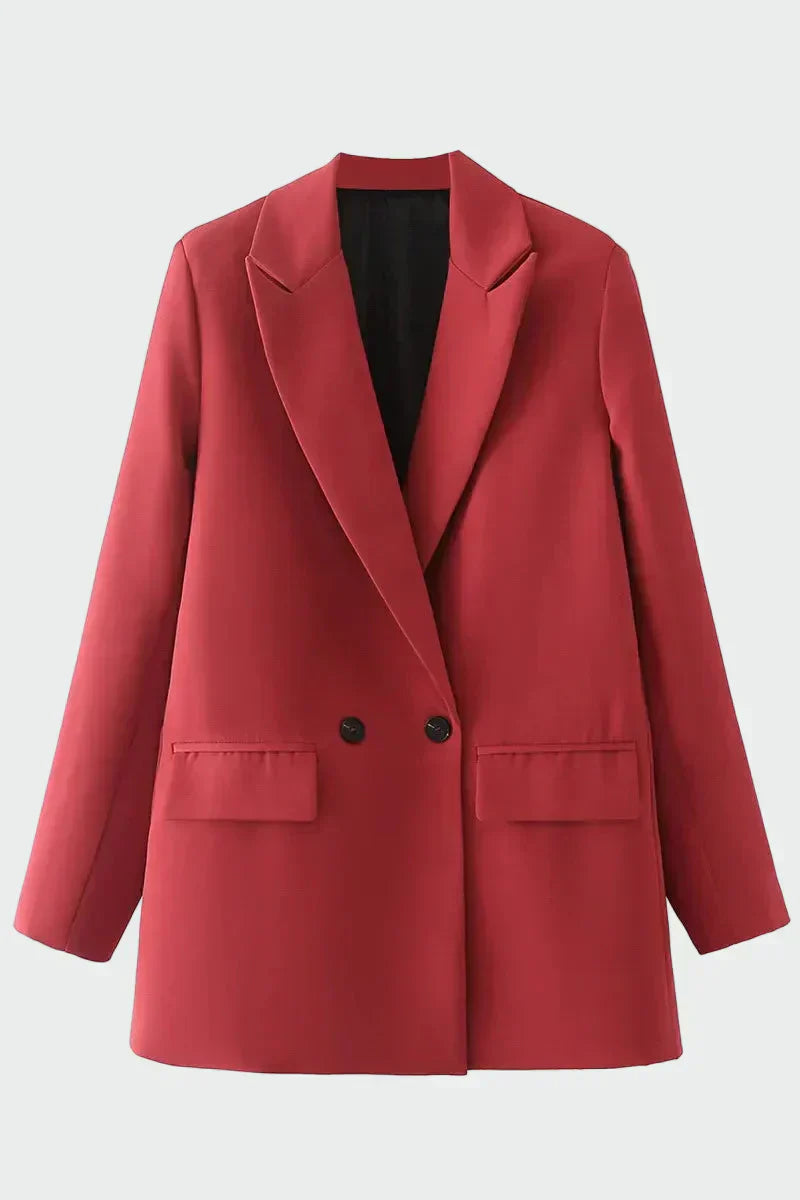 Tânia - Casaco Oversized com Linha Moderna