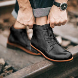 Lucas - Botas Ponta Redonda Retro