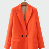 Tânia - Casaco Oversized com Linha Moderna