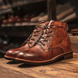 Lucas - Botas Ponta Redonda Retro