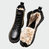 Fernanda - Botas de Inverno em Couro
