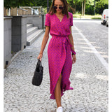 Amélia - Vestido Médio Floral