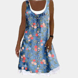 Vera - Vestido de Jeans Macio e Elegante