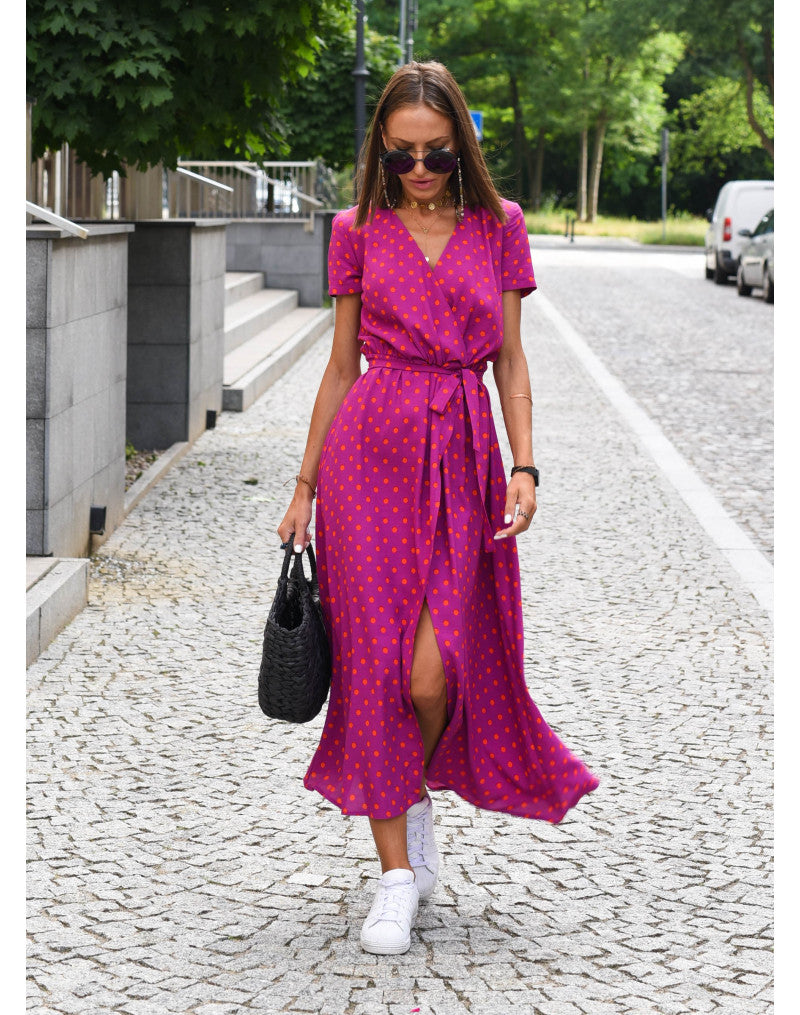 Amélia - Vestido Médio Floral