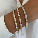 Elisabete - Pulseira Rivière