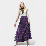 Graça - Saia Elegante com Detalhe de Tule