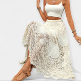 Renata - Saia midi com renda