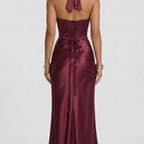 Júlia - Vestido Maxi Halter Gala