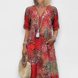 Lia - Vestido Feminino Médio