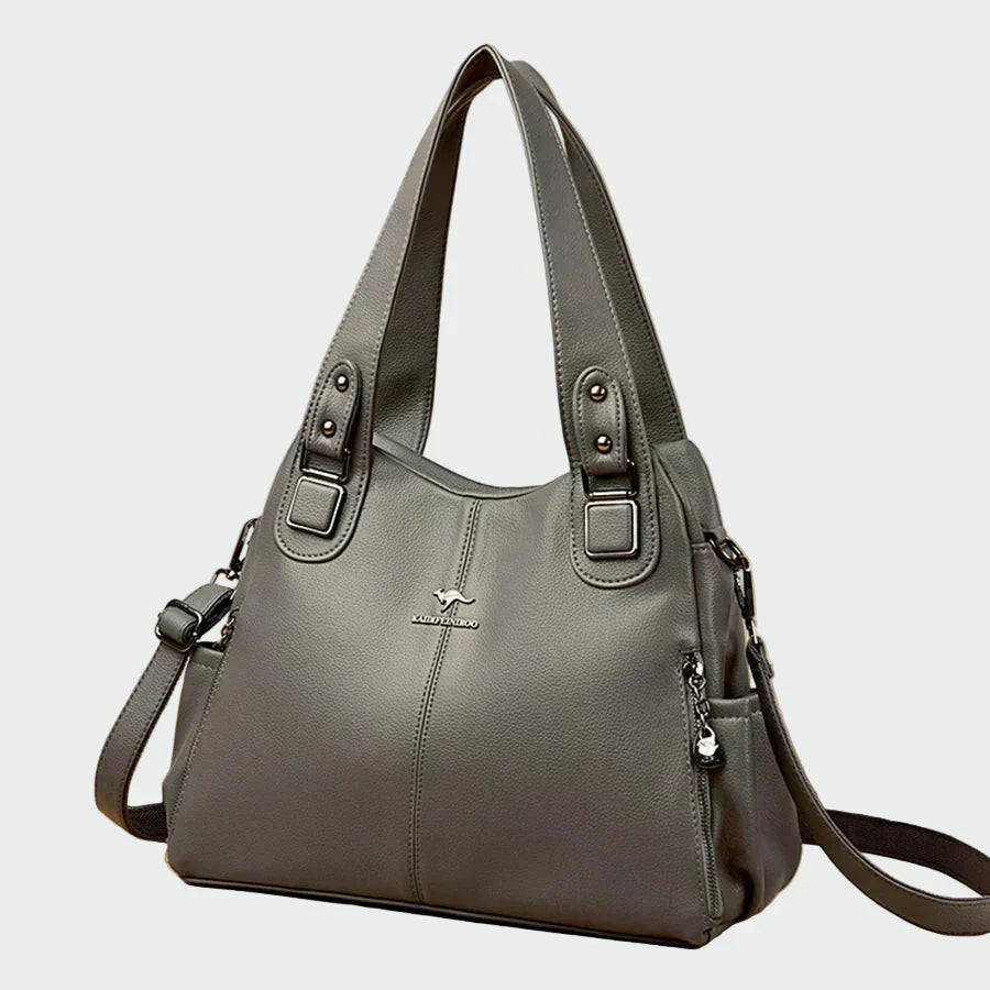 Clara - Bolsa de ombro retrô elegante