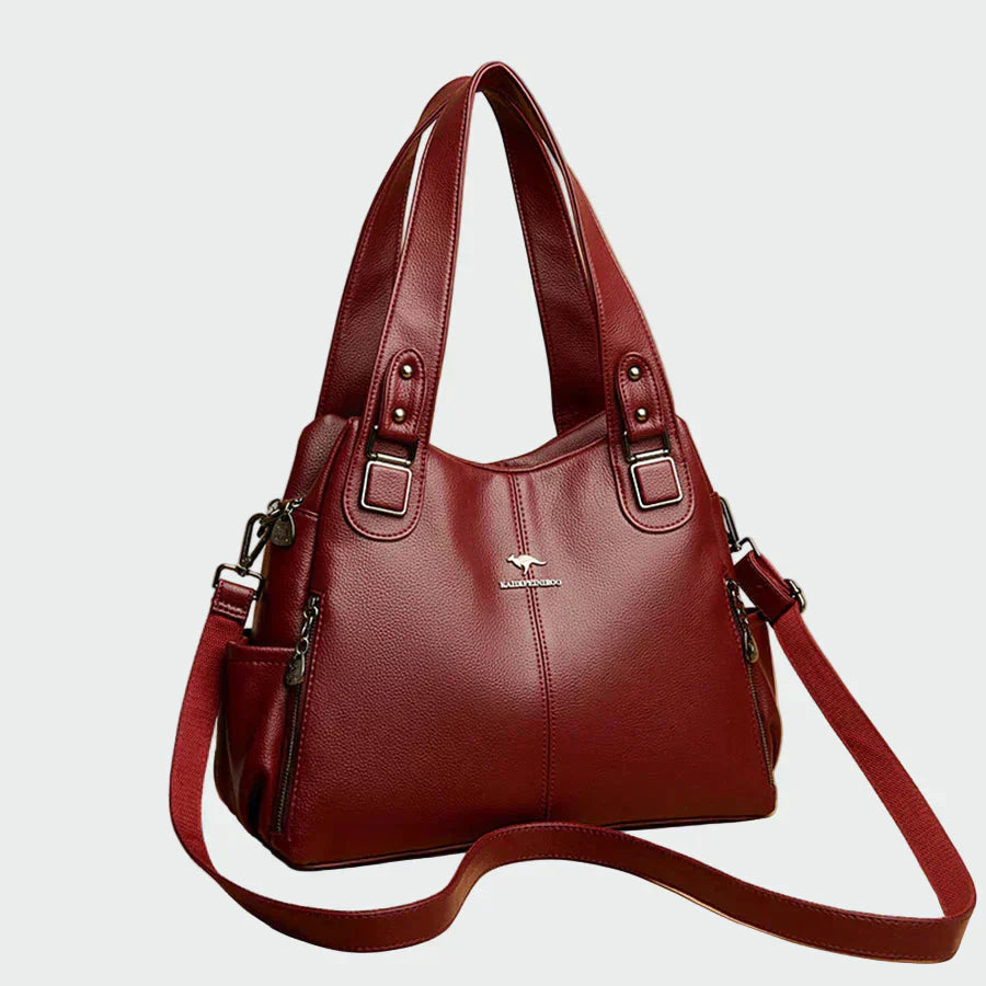 Clara - Bolsa de ombro retrô elegante