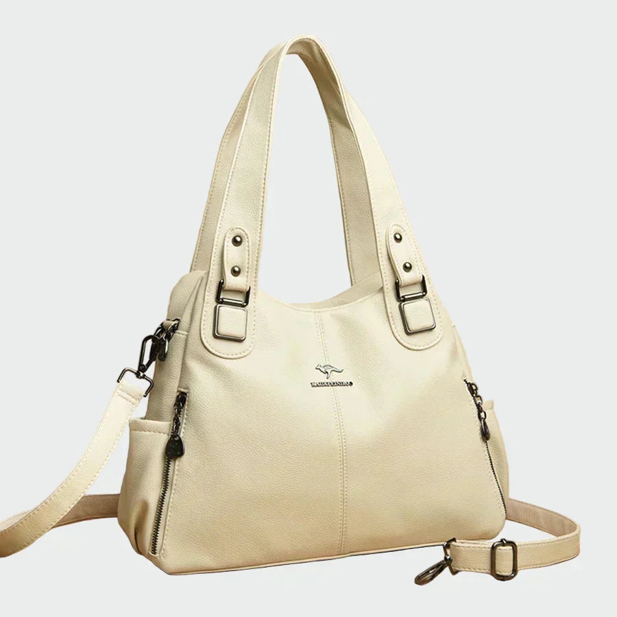 Clara - Bolsa de ombro retrô elegante