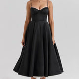 Ariel - Vestido Médio de Luxo