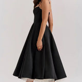 Ariel - Vestido Médio de Luxo