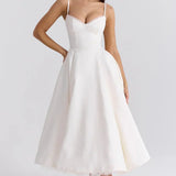 Ariel - Vestido Médio de Luxo
