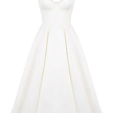 Ariel - Vestido Médio de Luxo