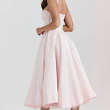 Ariel - Vestido Médio de Luxo
