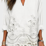 Lina - Camisa Coastal Bloom