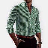 Mário - Camisa Clássica às Riscas
