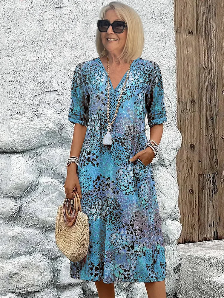 Lia - Vestido Feminino Médio