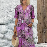 Lia - Vestido Feminino Médio