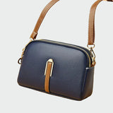 Leila - Bolsa de ombro de couro elegante