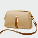 Leila - Bolsa de ombro de couro elegante