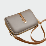 Leila - Bolsa de ombro de couro elegante
