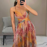 Margarida - Vestido Comprido Com Estampado Floral