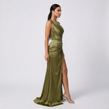 Tânia - Vestido Comprido Elegante