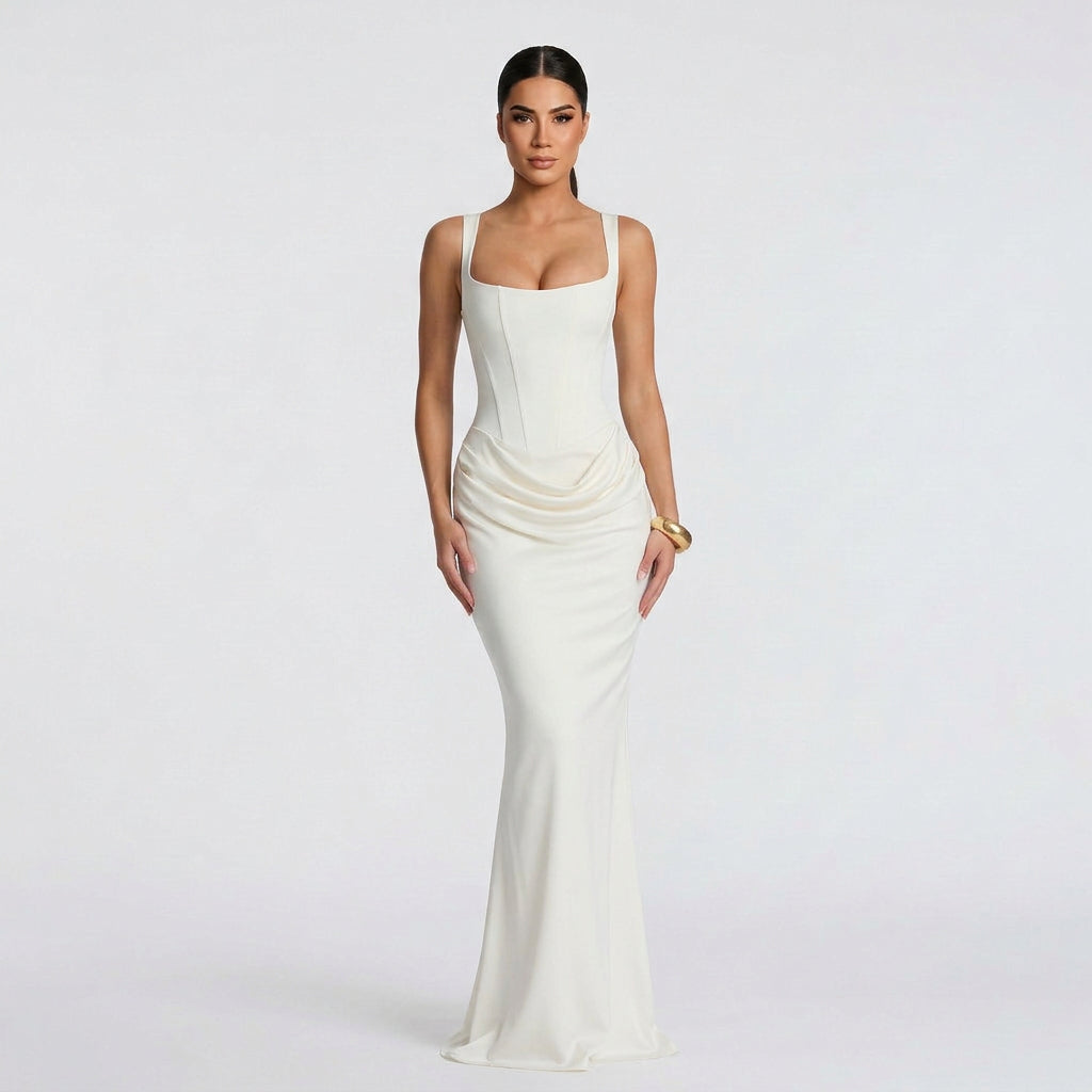 Maria - Vestido Comprido Elegante